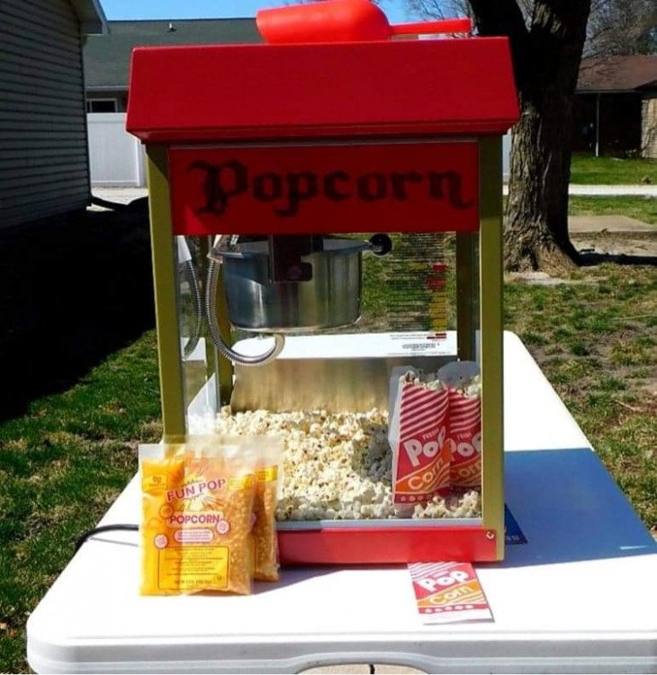 Popcorn Machine - Hire in Pennsylvania